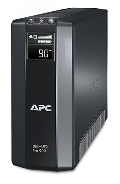 APC Back-UPS Pro 900VA 5AC outlet(s) Tower Black uninterruptible power supply (UPS)