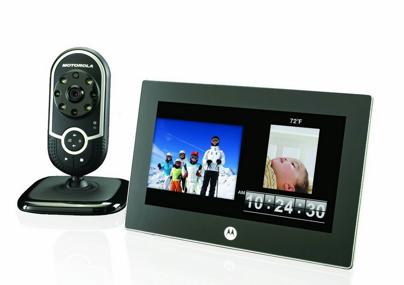 Motorola MFV700 RF 200m Black baby video monitor