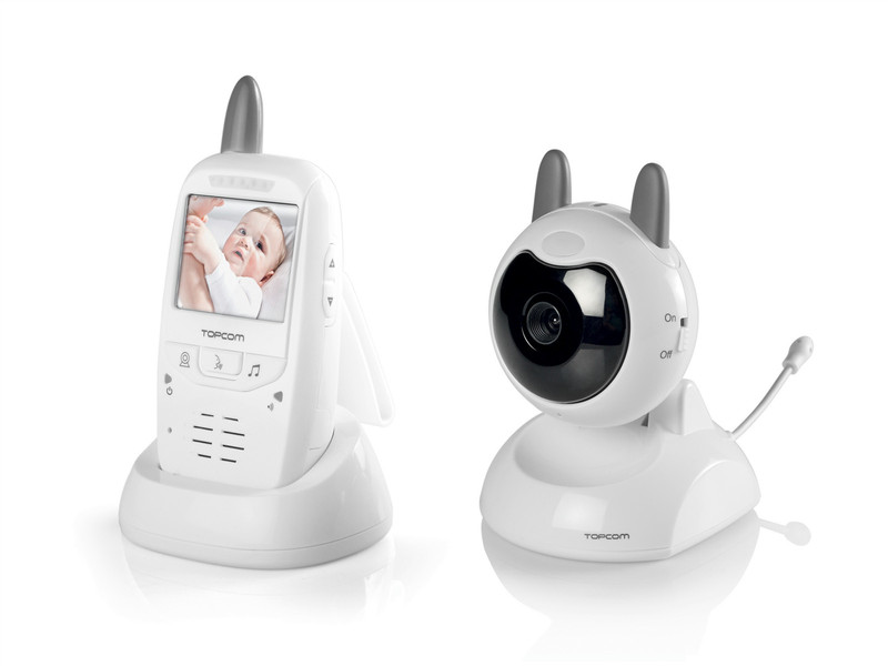 Topcom KS-4240 RF 300м Белый baby video monitor