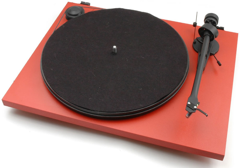 Pro-Ject Essential II Belt-drive audio turntable Black,Red