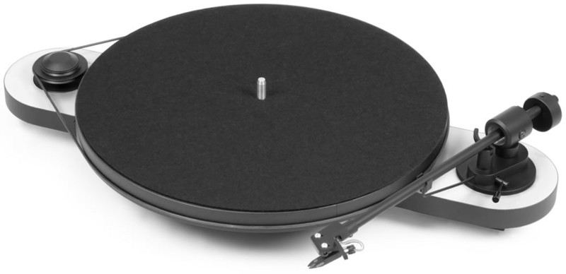 Pro-Ject Elemental Belt-drive audio turntable Schwarz, Weiß