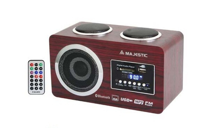 New Majestic BT-273 USB SD Micro set Brown home audio set