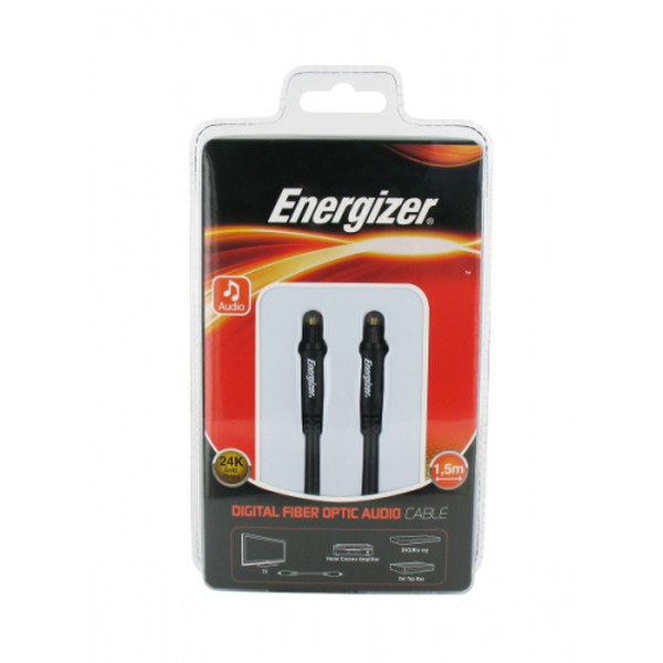Energizer LCAECFIBOPT15 аудио кабель