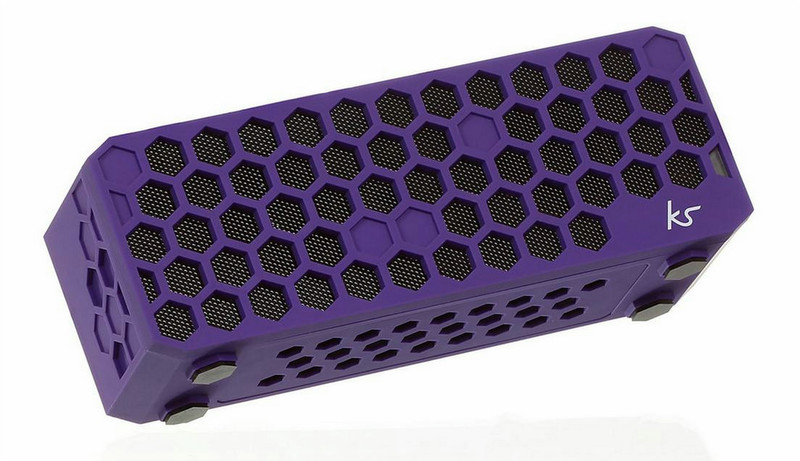 KitSound Hive Stereo 5W Soundbar Purple