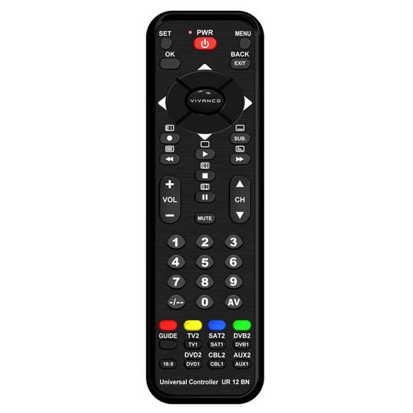Vivanco UR 12 BN remote control