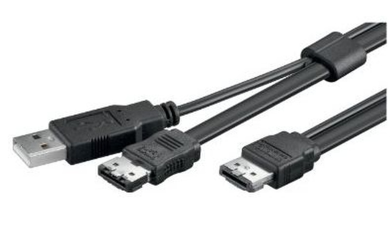 1aTTack 7950158 1m eSATA eSATA Black SATA cable