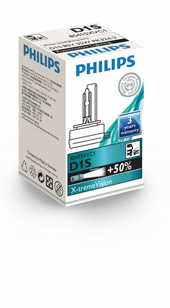 Philips X-tremeVision Xenon car headlight bulb 85415XVC1