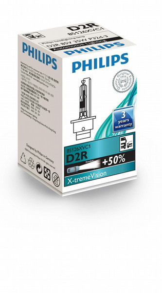 Philips X-tremeVision Xenon car headlight bulb 85126XVC1