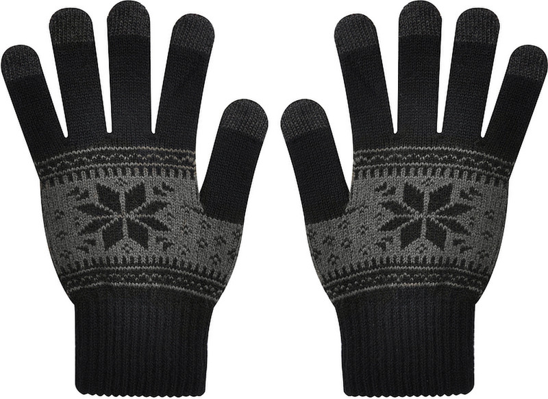 Cellux C-101-7910-L-BKGY Black,Grey touchscreen gloves