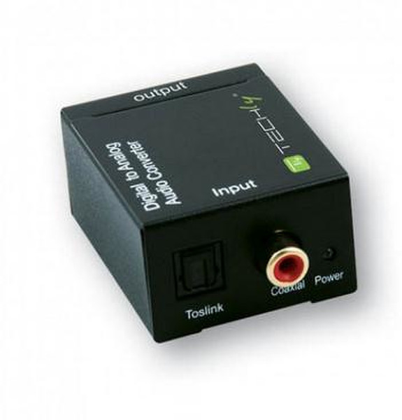 Techly IDATA SPDIF-3 Multiconnection RCA Черный кабельный разъем/переходник