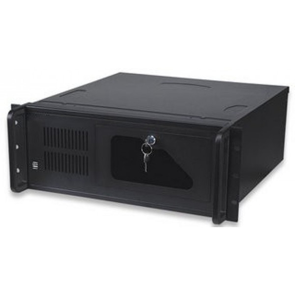 Techly I-CASE MP-P4HX-BLK Ablage 350W Schwarz Computer-Gehäuse