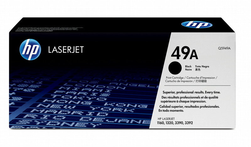 HP 49A Black Laser cartridge 2500Seiten Schwarz