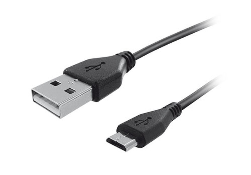 Trust 19811 1m USB A Micro-USB A Black USB cable