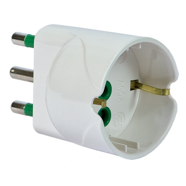 FME 82610E White power plug adapter