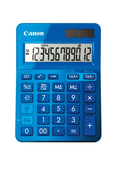 Canon LS-123k Настольный Basic calculator Синий