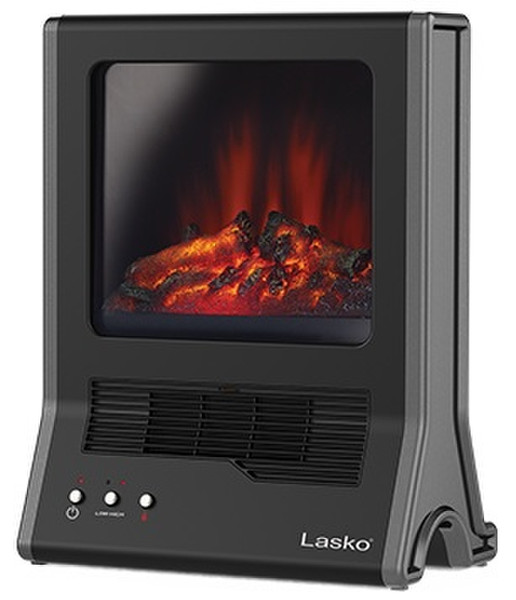Lasko CA20100 Fan fireplace Black fireplace