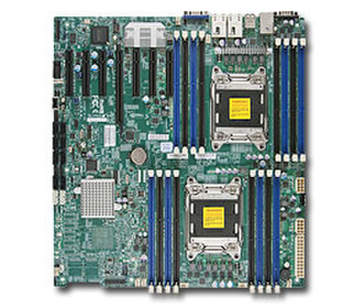 Supermicro X9DRH-ITF Intel C602 Socket R (LGA 2011) Расширенный ATX материнская плата для сервера/рабочей станции
