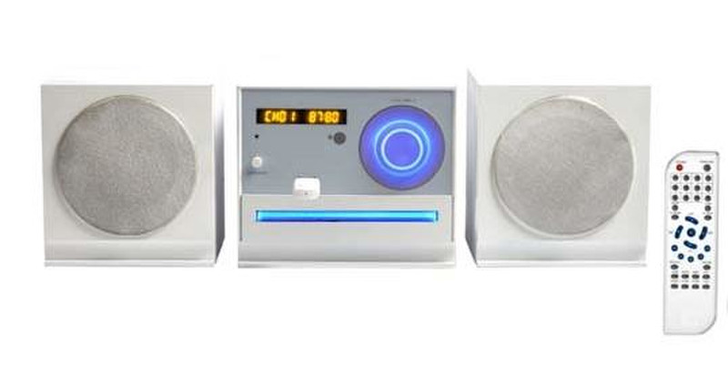 New Majestic AH-2346 MP3 USB Micro-Set Weiß Home-Stereoanlage