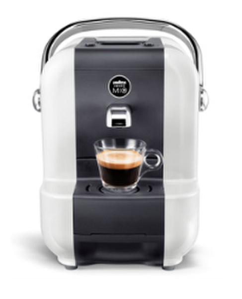 Lavazza SIMPLA WHITE Pod coffee machine 0.9L Black,White coffee maker