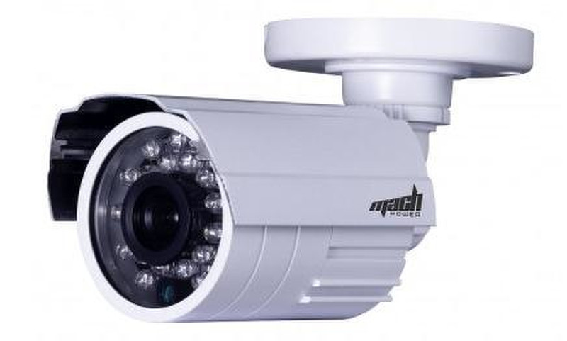 Mach Power BE-VS-IRI42S CCTV security camera Вне помещения Пуля Белый камера видеонаблюдения