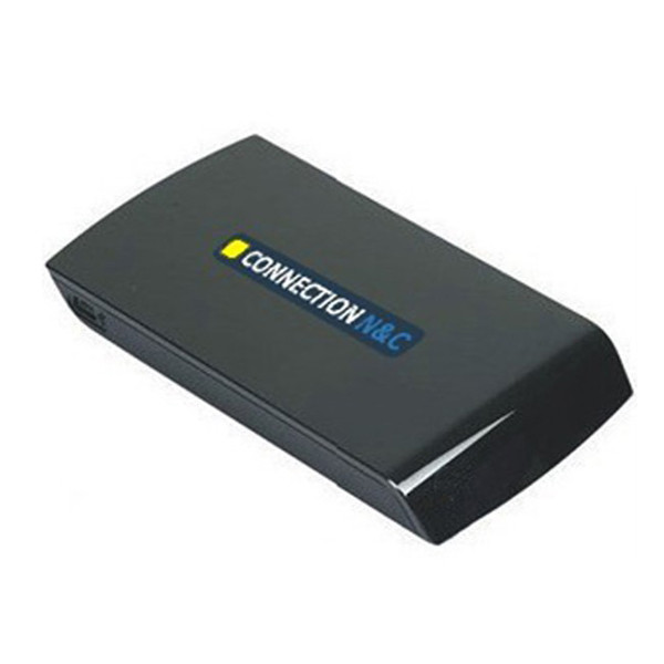 Connection N&C LHD1T-500GB 2.0 500GB Black external hard drive