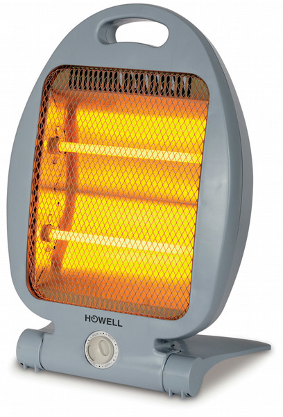 Howell SQ124 Floor Grey Halogen electric space heater