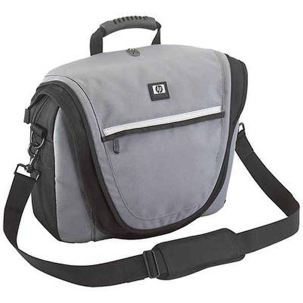 HP Silver Notebook Messenger Bag