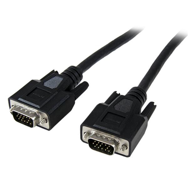 StarTech.com 25 ft 7m Plenum-Rated Coax High Resolution Monitor / Projector VGA Cable - HD15 to HD15 M/M