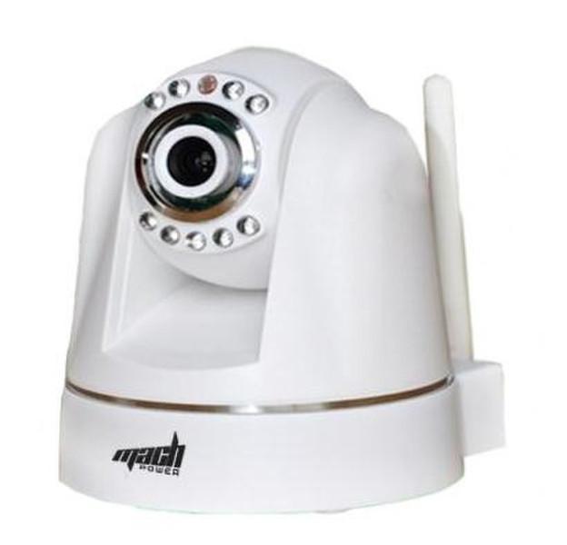 Mach Power VS-HU-NIP-009 IP security camera Innenraum Kuppel Weiß Sicherheitskamera