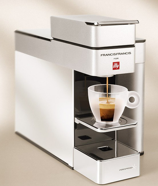 Illy Francis Francis Y5 Pod coffee machine 0.9L White