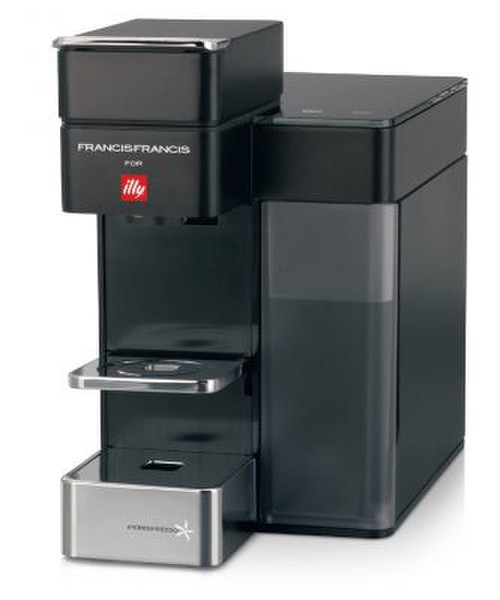 Illy Francis Francis Y5 Pod coffee machine 0.9L Black