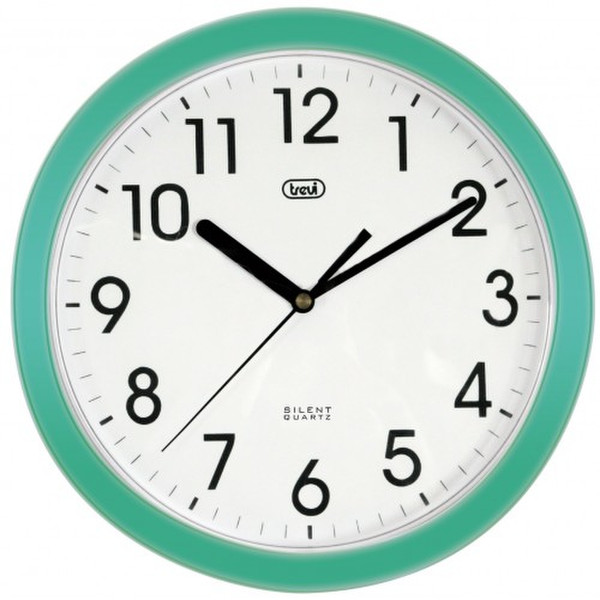 Trevi OM 3301 Quartz wall clock Circle Green