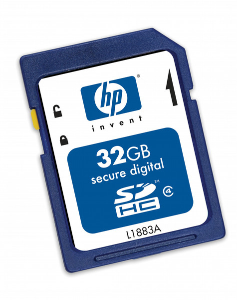 HP 32GB SDHC 32ГБ SDHC Class 4 карта памяти