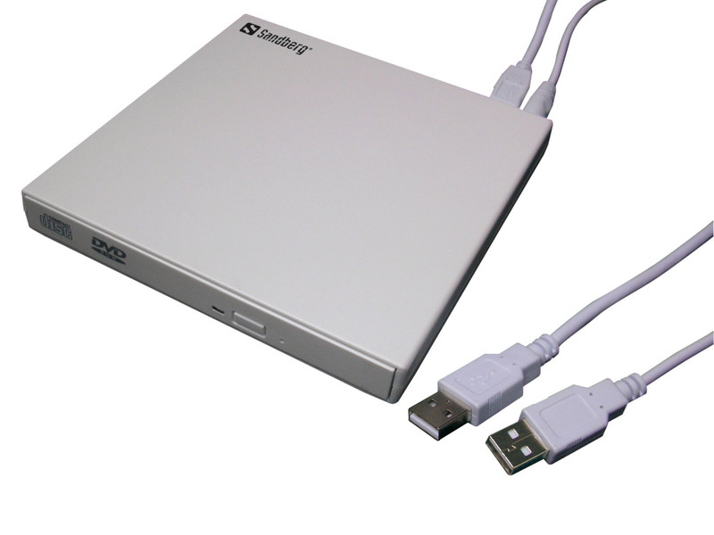 Sandberg USB DVD Mini Reader (white)