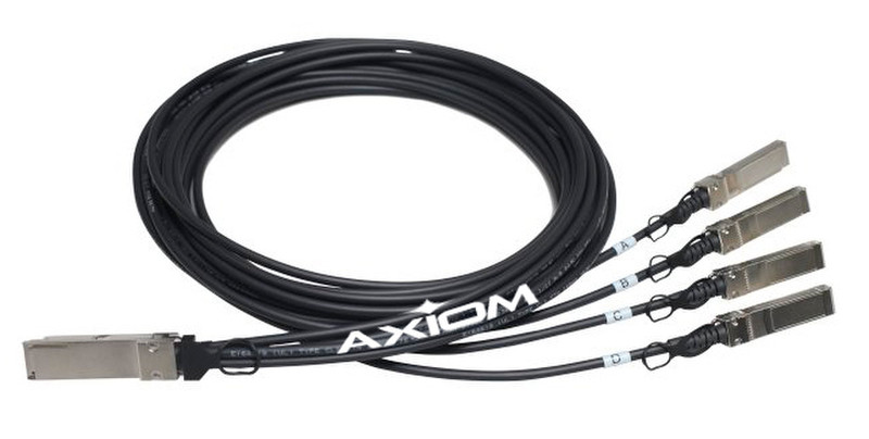 Axiom QSFP+ / 4xSFP+, 1m