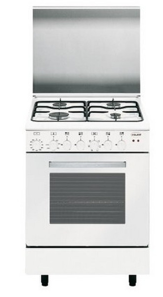 Glem A65RXF3 Freestanding Gas hob A White cooker