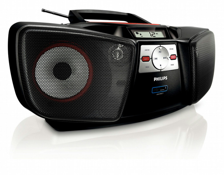 Philips AZ1845/55 Portable CD player Черный CD-плеер