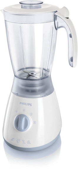 Philips Daily Collection HR2006/70 Стационарный 2л 350Вт Синий, Белый блендер