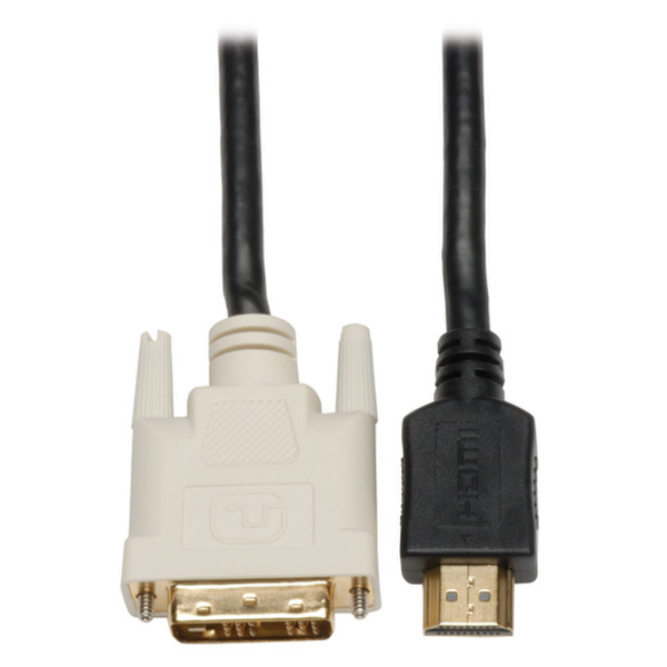 Tripp Lite HDMI to DVI Cable, Digital Monitor Adapter Cable (HDMI to DVI-D M/M), 15.24 m (50-ft.)