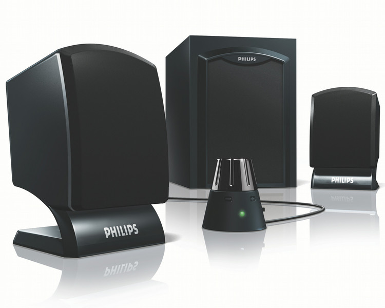 Philips SPA1310/96 2.1канала 12.6Вт Черный набор аудио колонок