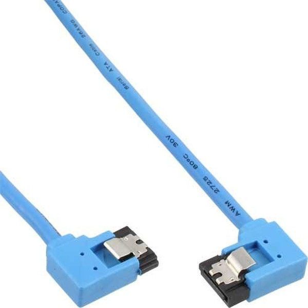 InLine SATA M-M 0.5m 0.5m SATA SATA Blue SATA cable