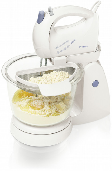 Philips HR1568/03 Stand mixer 300Вт Белый миксер