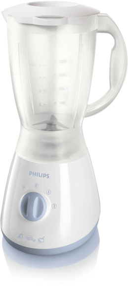 Philips HR2008/71 Стационарный 2л 400Вт Синий, Белый блендер