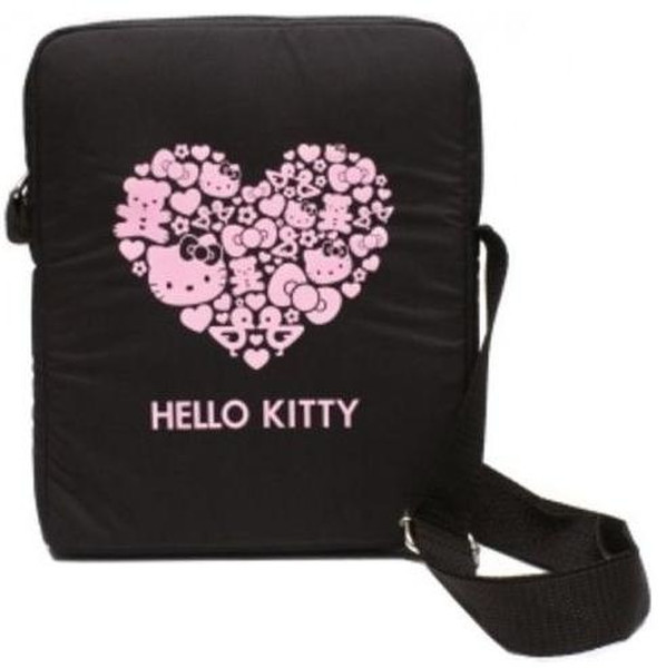 Hello Kitty HKTA7P5BL 7Zoll Messenger case Schwarz Notebooktasche