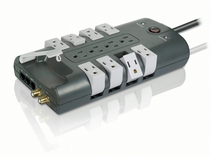 Philips SPP3114WA Rotating outlets 12 outlets Surge protector