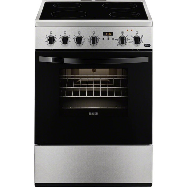 Zanussi ZCV65311XA Built-in Ceramic A Stainless steel cooker