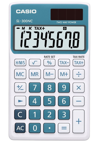 Casio SL-300NC Pocket Display calculator Orange