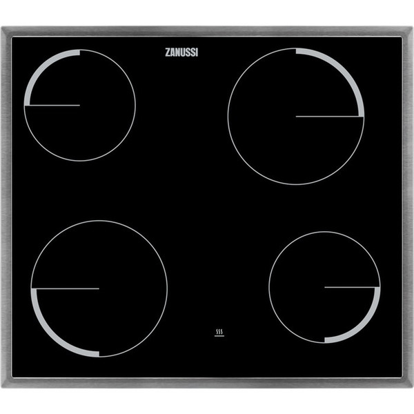 Zanussi ZAV6040XBA Eingebaut Ceramic hob Schwarz Kochfeld