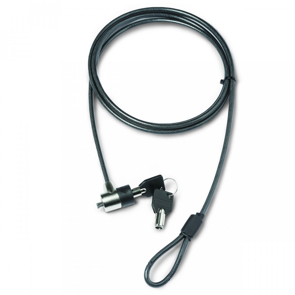 Dicota D30836 Black,Stainless steel cable lock