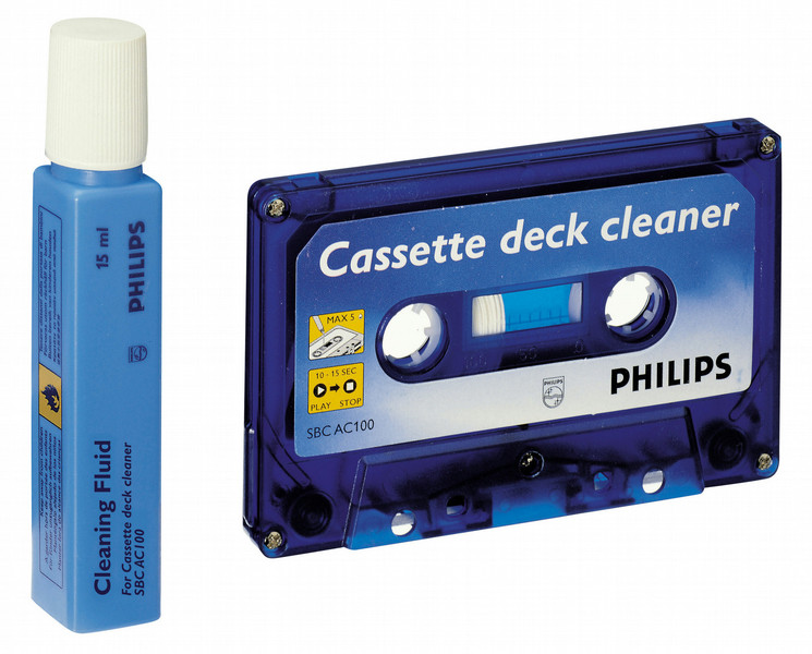Philips SBCAC100 Audio cassette cleaner disinfecting wipes